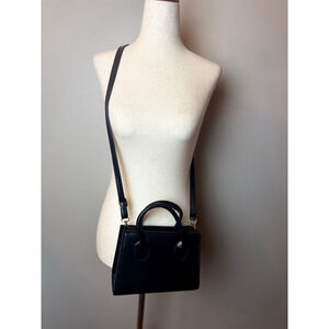 Purse mini Kelly style crossbody Mini Bag One Size Black y2k casual preppy